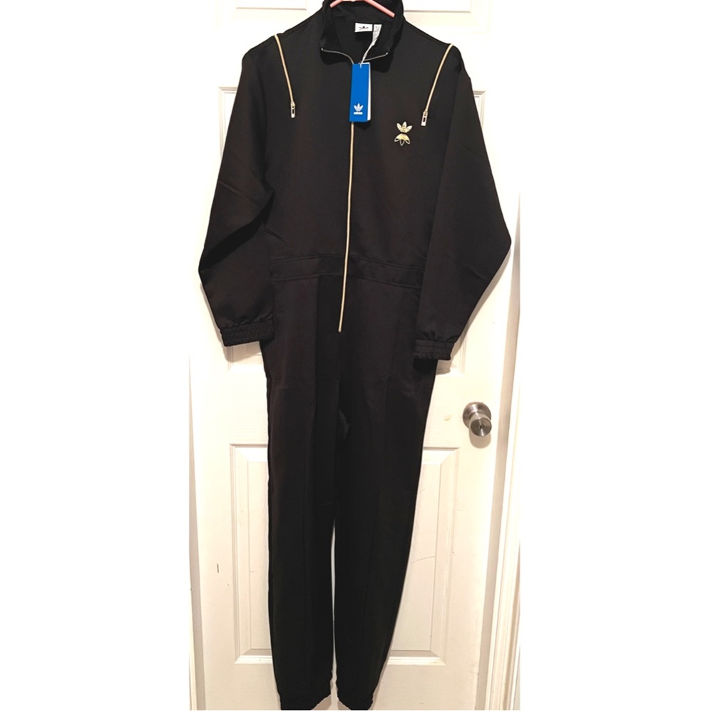 Adidas Originals Womens Jumpsuit HG6682 Size M Black